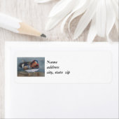 マンダリンダック差出人住所ラベル ラベル (インサイチュ)