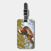 マンダリンダック ラゲッジタグ (正面縦)