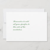 マンダリンダック 招待状 (裏面)