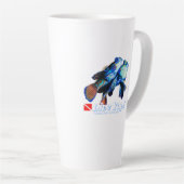 マンダリンフィッシュマグ カフェラテマグ (右アングル)