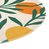 マンダリンモザイク:トレンディーシトラスシック カッティングボード (角)