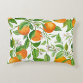 マンダリン：トロピカルパタカラフルーン アクセントクッション (裏面)