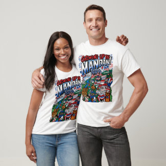 マンダンで育つ アメリカ250周年Tシャツ Tシャツ