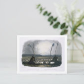 マンダンインディアンの提供,プレート14 from Volu ポストカード (スタンド正面)