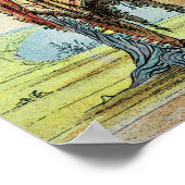 マンダンインディアンハナタフムア、ウルフチーフ ポスター (角)