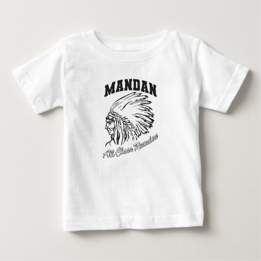 マンダン全クラス同窓会ベビーTシャツ ベビーTシャツ (正面)