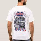 マンダン アメリカ 250 Tシャツ (裏面)