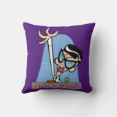 マンダークキャラクター名グラフィック クッション (裏面)