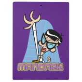 マンダークキャラクター名グラフィック クリップボード (裏面)