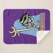 マンダークキャラクター名グラフィック シェルパブランケット (正面(横))