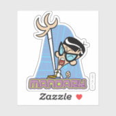 マンダークキャラクター名グラフィック シール (シート)