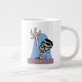 マンダークキャラクター名グラフィック ジャンボコーヒーマグカップ (右)