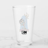 マンダークキャラクター名グラフィック タンブラーグラス (裏面)