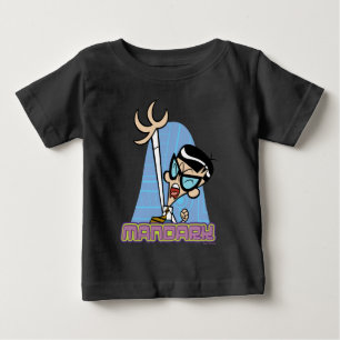 マンダークキャラクター名グラフィック ベビーTシャツ