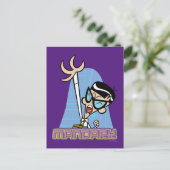 マンダークキャラクター名グラフィック ポストカード (スタンド正面)