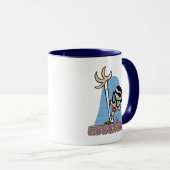 マンダークキャラクター名グラフィック マグカップ (正面右)