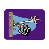 マンダークキャラクター名グラフィック マグネット (横)