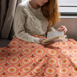 マンダ鮮やかラ調和 シェルパブランケット