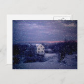 マンチェスターに降る雪 ポストカード (正面/裏面)