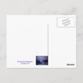 マンチェスターに降る雪 ポストカード (裏面)