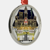 マンチェスターのクリスマスの市場 メタルオーナメント (右)