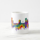 マンチェスターのスカイライン コーヒーマグカップ (中央)