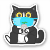 マンチェスターのステイセーフステッカー シール (正面)