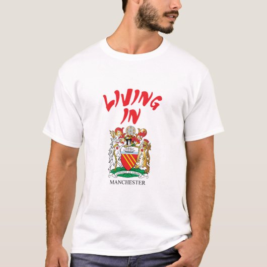マンチェスターの紋章 Tシャツ (正面)