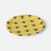 マンチェスターの蜂 ペーパープレート (アングル)