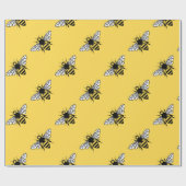 マンチェスターの蜂 ラッピングペーパー (フラット)