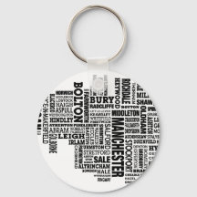 マンチェスターの黒素晴らし型地図