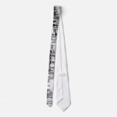 マンチェスターのShambleの正方形 ネクタイ (裏面)