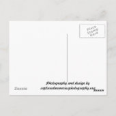 マンチェスターイングランドはがき(運河ボート) ポストカード (裏面)