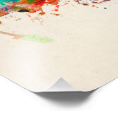 マンチェスターイングランドスカイラインシティスケープ フォトプリント            (角)