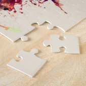 マンチェスターイングランドスカイライン ジグソーパズル (側面)