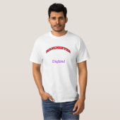 マンチェスターイングランドTシャツ Tシャツ (正面フル)