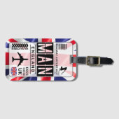 マンチェスターエアポートラゲッジタグ ラゲッジタグ (正面横)