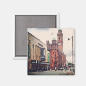 マンチェスターオックスフォードロードマグネット マグネット (正面/裏面)