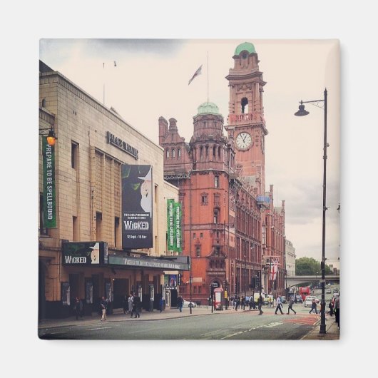 マンチェスターオックスフォードロードマグネット マグネット (正面)