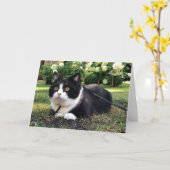 マンチェスターオン自然カード カード (黄色い花)