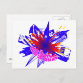 マンチェスターカラー ポストカード (正面/裏面)