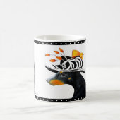 マンチェスターテリアのマグ コーヒーマグカップ (中央)