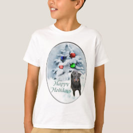 マンチェスターテリアクリスマスギフト Tシャツ