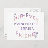 マンチェスターテリアフーリーバー ポストカード (正面/裏面)