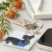 マンチェスターテリアーハピネスキーチェーンフェスティバル キーホルダー (正面右)