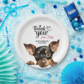 マンチェスターテリア ペーパープレート (パーティー)