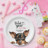 マンチェスターテリア ペーパープレート (パーティー)