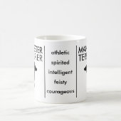 マンチェスターテリア、犬の品種 コーヒーマグカップ (中央)