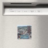 マンチェスターニューハンプシャー旅行フォトマグネット マグネット (インサイチュ (食洗機))