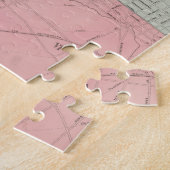 マンチェスターニューハンプシャー(1877年)のヴィンテージの地図 ジグソーパズル (側面)